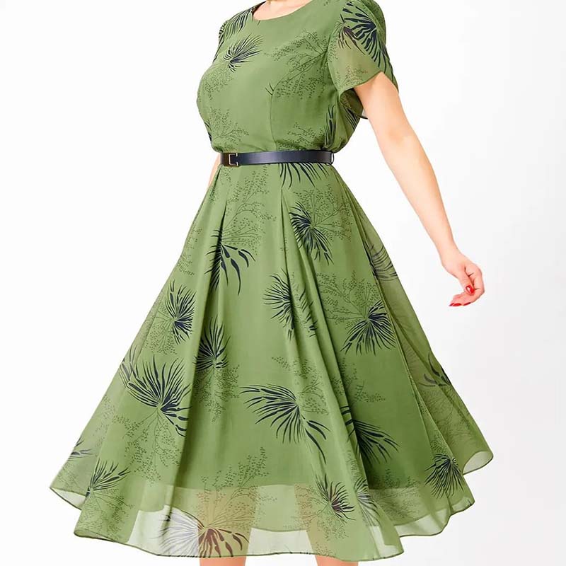 🌼Rochie de sifon la modă pentru femei👗-2