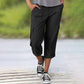 💖Pantaloni scurți casual pentru femei cu buzunare multiple-8
