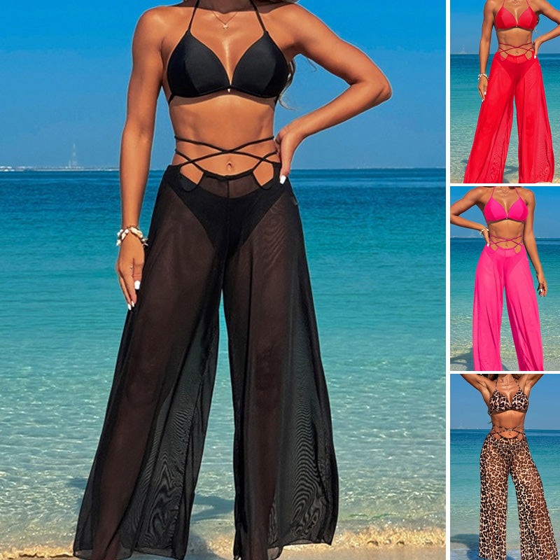 🔥2025 HOT SALE💃✨Ladies Sexy Beach Bikini Swimsuit 3 Piece Set