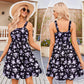 ⏰Ofertă specială: 50% reducere💃Rochii de vară pentru femei: rochie casual cu guler pătrat, imprimeu floral și buzunare-7
