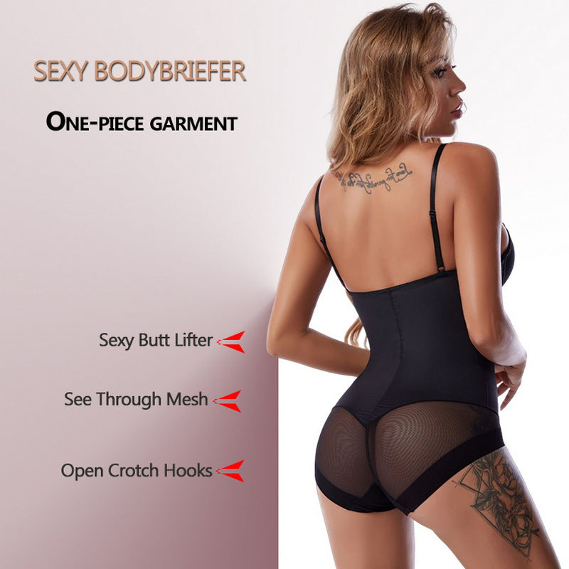 🔥Body modelator cu sutien | Talie ajustabilă, cu drapaj, pentru efect de slăbire✨-8