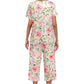 🌸2026 Reducere de 50%⏳Set de pijamale pentru femei cu top și pantaloni imprimați-11