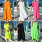 🌈 Rochie maxi pentru femei, cu umerii descoperiți
