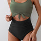 🥳2026 VÂNZARE DE SEZON🥳💞50K+ VÂNDUTE!👵🌊 50% REDUCERE! Costum de baie cu nod și volane – Control al abdomenului, nod elegant în față. Confortabil și avantajos pentru vacanțe. Simțiți-vă încrezătoare pe plajă. 🩱🌸-2