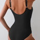 🥳2026 VÂNZARE DE SEZON🥳💞50K+ VÂNDUTE!👵🌊 50% REDUCERE! Costum de baie cu nod și volane – Control al abdomenului, nod elegant în față. Confortabil și avantajos pentru vacanțe. Simțiți-vă încrezătoare pe plajă. 🩱🌸-8