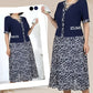 ✨【S-4XL】💐Model floral Rochii din două piese pentru femei