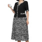✨【S-4XL】💐Model floral Rochii din două piese pentru femei-9