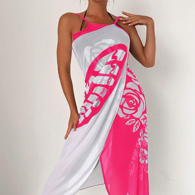 🌞👙Pătură costum de baie pentru femei cu fluture💃-3