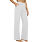 ☀️Summer offer! 😍Women's high-waisted stretch yoga pants in a solid color-9