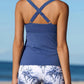 👙Set de tankini din două piese pentru modelarea abdomenului