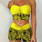 👙Costum de baie imprimat din două piese pentru femei-5