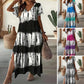 💖Rochie casual cu decolteu în V și gradient pentru femei