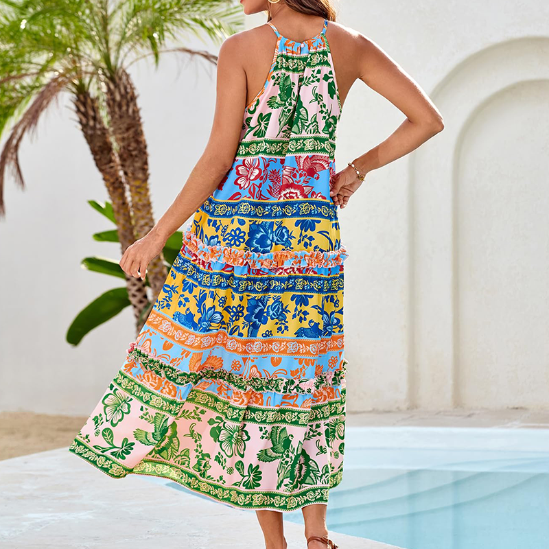 🎉👗Noutăți 2026👉Rochii feminine, ample, cu imprimeu îndrăzneț💖-3
