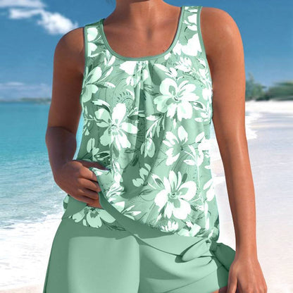 🏖️Costum de baie pentru femei din două piese cu imprimeu
