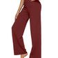 💖PROMOTIE DE ZIUA DE AZI - 50% REDUCERE 💖 Pantaloni largi casual pentru yoga, cu talie înaltă, pentru femei-15