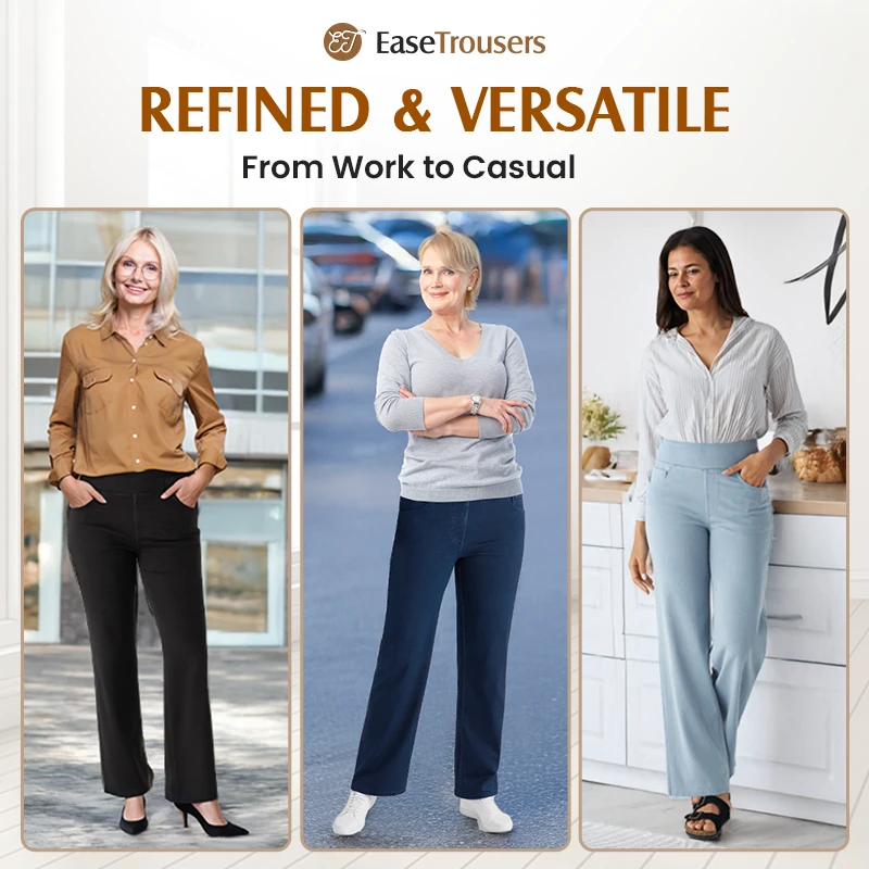 💖PROMOTIE DE ZIUA DE AZI - 50% REDUCERE 💖 Pantaloni largi casual pentru yoga, cu talie înaltă, pentru femei-19