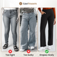 💖PROMOTIE DE ZIUA DE AZI - 50% REDUCERE 💖 Pantaloni largi casual pentru yoga, cu talie înaltă, pentru femei-20