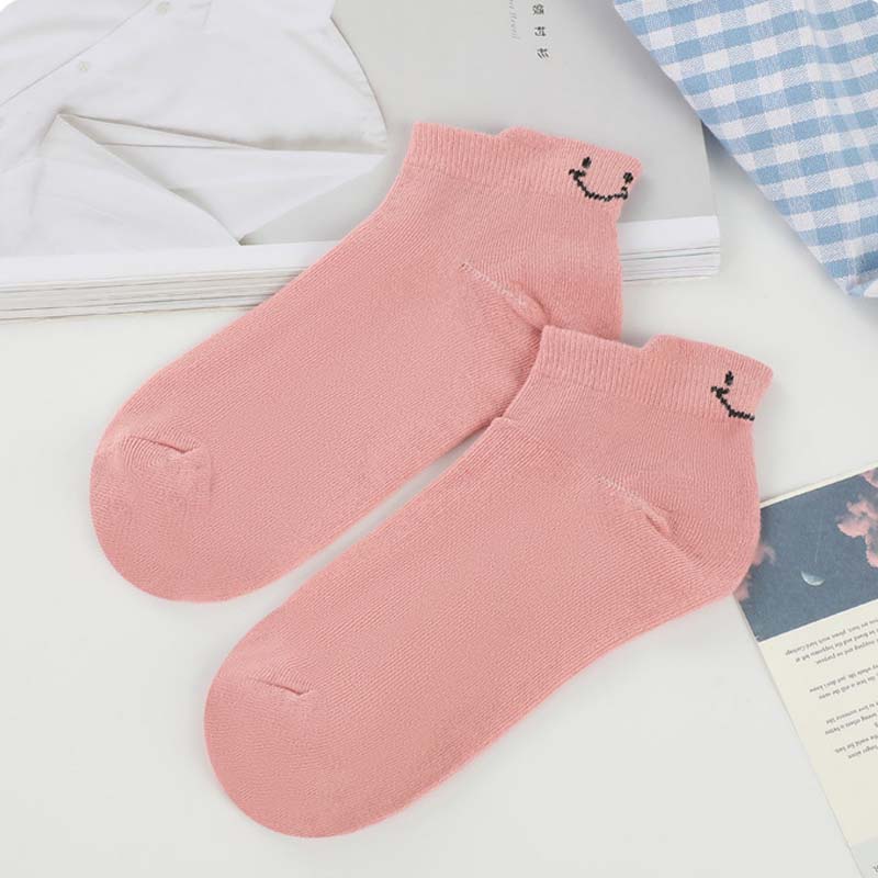🌈🧦 Șosete cu față zâmbitoare brodate, cu personaje din desene animate „4 Seasons“ 😊✨-5