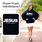 🥰 Hanorac cu paiete strălucitoare „JESUS Is the Light”✨ Stil glamour și confortabil, inspirat de credință💫-3