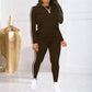 👚 60% REDUCERE ACUM! 🏃‍♀️ Set de trening pentru femei, 2 piese, cu mâneci lungi – țesătură moale, croială lejeră, perfect pentru antrenament sau relaxare ✨-17