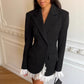 🥂 Rochie blazer cu mâneci lungi pentru femei 💖-9