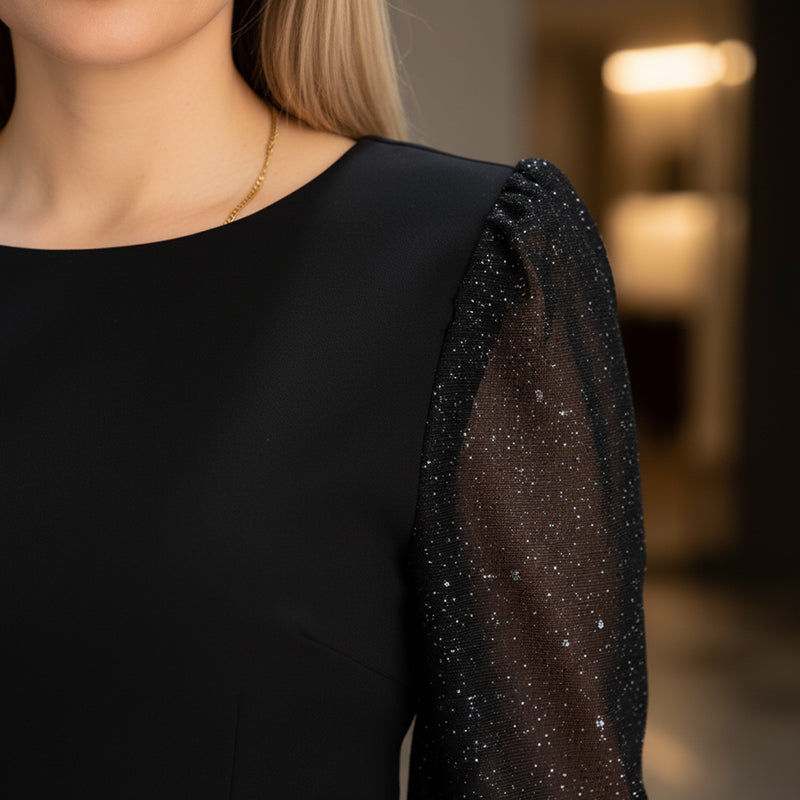 👗 49% REDUCERE ACUM! ✨Rochie elegantă pentru femei, împodobită cu paiete-7