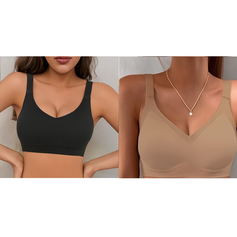 【✨1 + 1 gratuit】Sutien sport confortabil, fără cusături, pentru femei-9