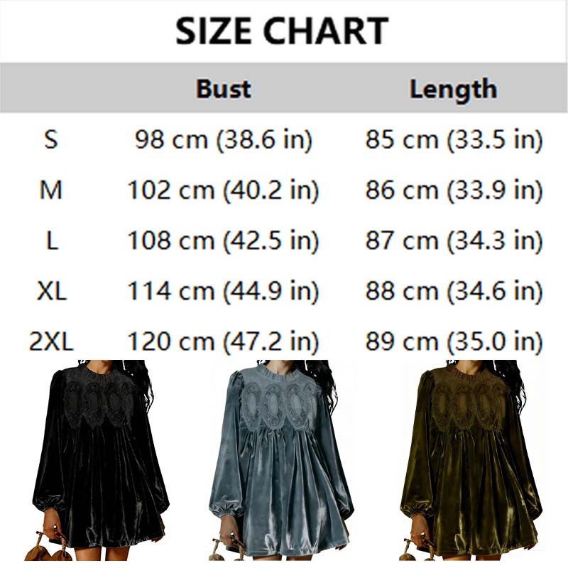 Rochie tunică cu panouri din dantelă, inspirată din stilul vintage-7