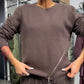 Set rochie din tricot și tul pentru femei-3