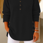 🎉 Bluză Henley din catifea pentru femei – elegantă, moale și versatilă 🧥📦-2