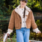 🔥50% REDUCERE ACUM!🔥✨ Palton de iarnă reversibil în 2 moduri - Îmbrăcăminte exterioară la modă pentru femei🧥-2