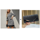 🏆 Reduceri fierbinți - 49% REDUCERE ✨Rochie midi mulată cu guler rotund și imprimeu houndstooth pentru femei-9