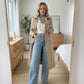 🔥Ofertă limitată - Pantaloni eleganți din denim cu ornamente pentru femei-2