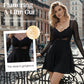 💃 Rochie de petrecere Starry Night Sparkle cu corset din dantelă-3