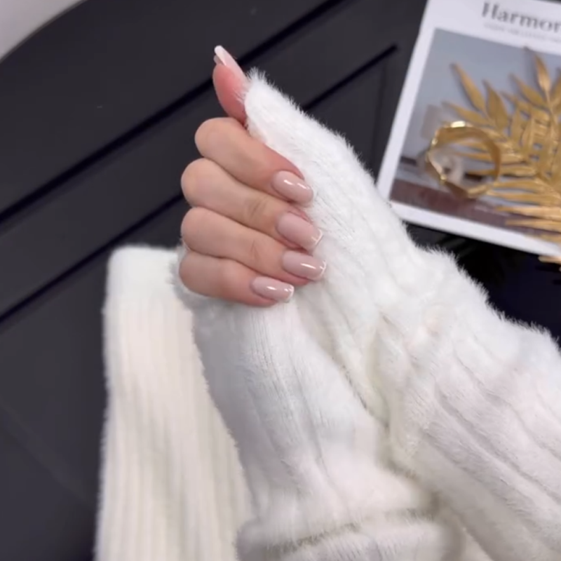 Set casual din 2 piese, pulover și pantaloni cu nervuri-3