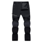 Pantaloni tactici de drumeție pentru bărbați cu buzunare cu fermoar-11