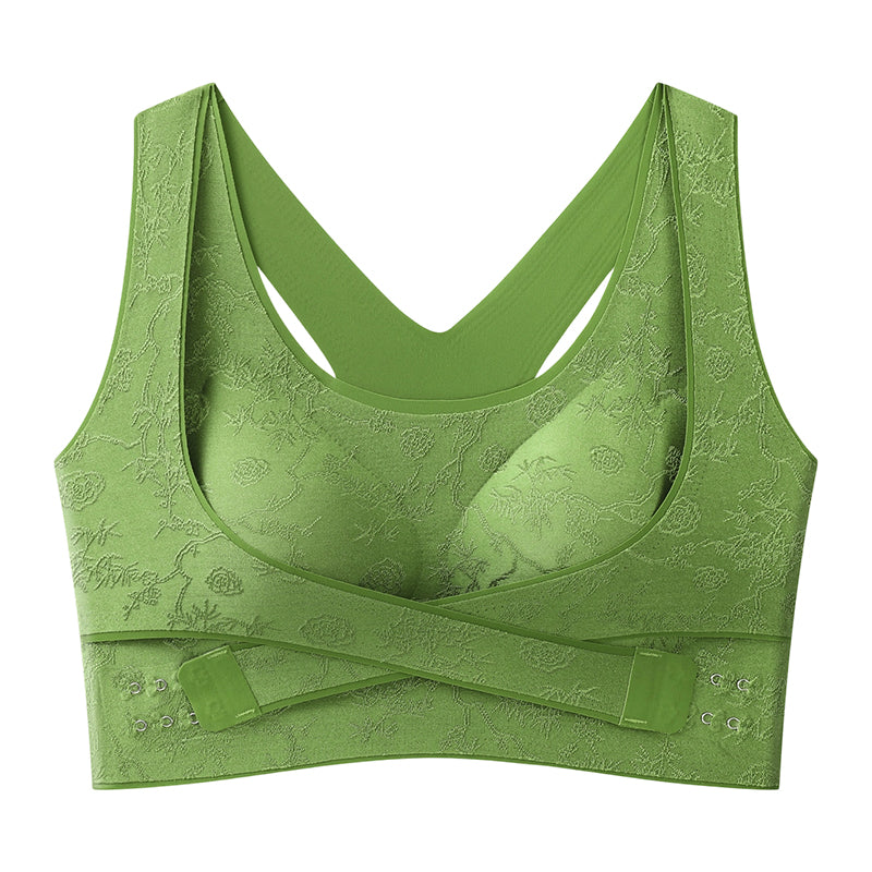 Sutien confortabil cu sutien în cruce și sculptant-13