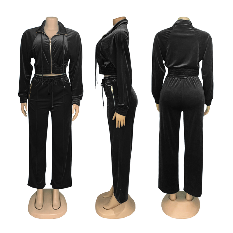 Set de hanorac și pantaloni scurți pentru femei-6