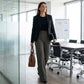 ✨Pantaloni eleganți cu talie înaltă – care subliniază silueta, simpli și extrem de comozi