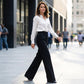 ✨Pantaloni eleganți cu talie înaltă – care subliniază silueta, simpli și extrem de comozi