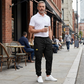 👖🌿Pantaloni cargo casual pentru bărbați, cu șnur🔥