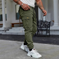 👖🌿Pantaloni cargo casual pentru bărbați, cu șnur🔥