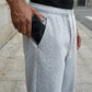 Pantaloni casual pentru bărbați, cu șnur lejer, 👖-9
