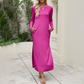 Rochie tricou cu mâneci lungi pentru femei-11