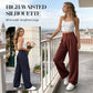 💝Noutăți cu 50% reducere💥Pantaloni eleganți pentru femei, cu talie înaltă-3
