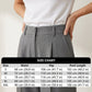 💝Noutăți cu 50% reducere💥Pantaloni eleganți pentru femei, cu talie înaltă-5