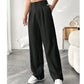 💝Noutăți cu 50% reducere💥Pantaloni eleganți pentru femei, cu talie înaltă-7