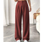💝Noutăți cu 50% reducere💥Pantaloni eleganți pentru femei, cu talie înaltă-10