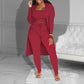 Set casual din 3 piese tricotate – top scurt, cardigan și pantaloni-6