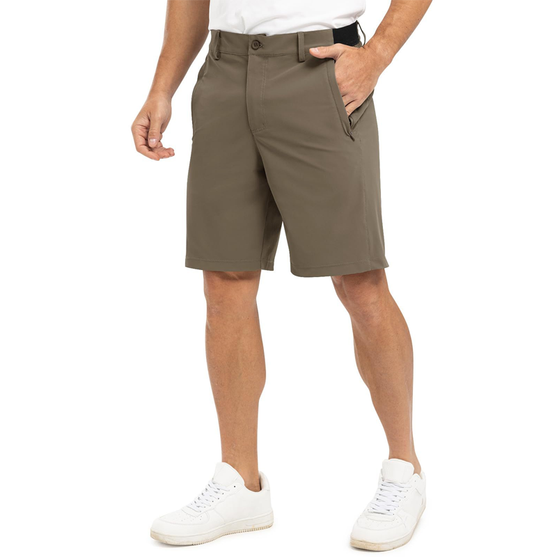 ⏳Vânzări de ultima zi! ! 📢 Pantaloni scurți de golf casual stretch pentru bărbați care se usucă rapid-10